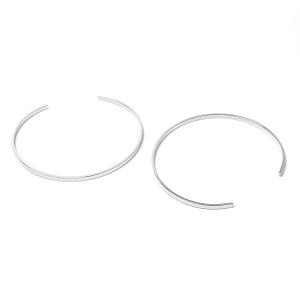【1個】華奢 丈夫な幅約2mm C形 シンプル...の詳細画像2