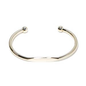 しっかりした作りのBall付きゴールドバングル、バングル製作パーツ