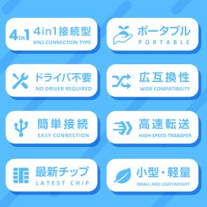 【Yahoo!第1位】 ICカードリーダー マ...の詳細画像5