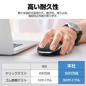 マウス ワイヤレスマウス 無線 Bluetoo...の詳細画像5