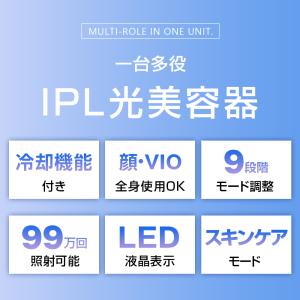 脱毛器 光美容器 フラッシュ サファイア冷却 ...の詳細画像2