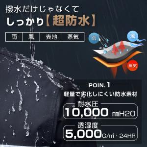 レインウェア 上下セット レインスーツ 通勤 ...の詳細画像3