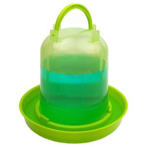 (ヒヨコ・ウズラサイズ)自動給水器　容量1.5L(緑スケルトン)