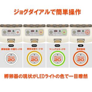 ビッグママ20DO 全自動孵卵器(ふ卵器・ふ化器)の詳細画像2