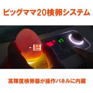 ビッグママ20DO 全自動孵卵器(ふ卵器・ふ化器)の詳細画像3