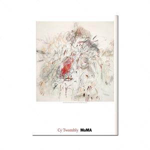 ポスター サイ トゥオンブリー Cy Twombly キャンバス アート イラスト インテリア 雑貨 海外製 枠なし 13x18cm｜believe555