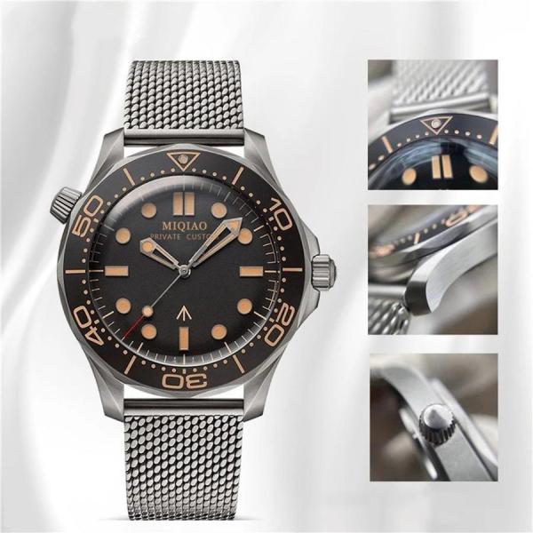 腕時計 Spector Seamaster オマージュ 42ミリメートル 防水 男性 腕時計 自動 ...