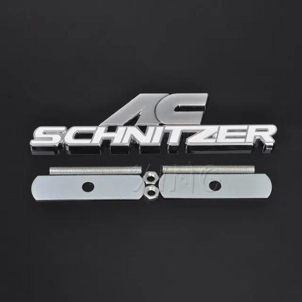 BMW AC SCHNITZER ロゴ キドニーグリル エンブレム バッジ フロントグリル 1/2/...