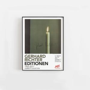 ポスター ゲルハルト リヒター Gerhard Richter キャンバスアートポスター イラスト インテリア 雑貨 海外製 枠なし 10X15cm B｜believe555