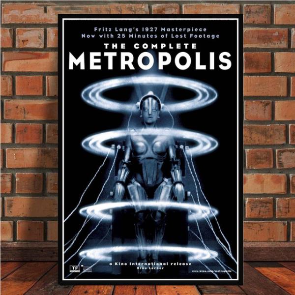 ポスター メトロポリス Metropolis ポスター 海外限定 キャンバス ポスター レトロ クラ...