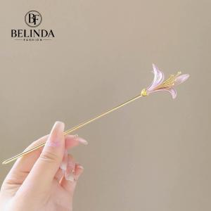 かんざし 簪 フラワー お花 ゴールド ピンク レディース
