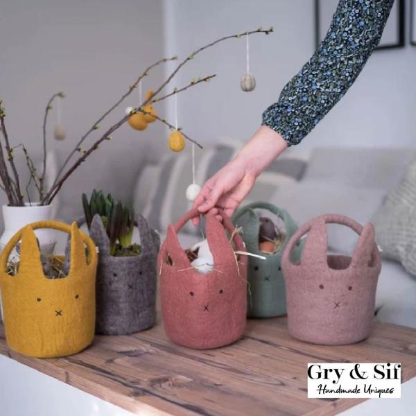 en gry &amp; sif グライアンドシフ 天然素材 ハンドメイド作品 インテリア バケツ 玄関 ウ...