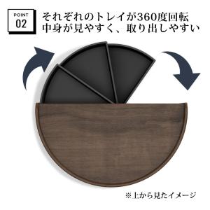 ジュエリーボックス アクセサリー ケース 収納...の詳細画像2