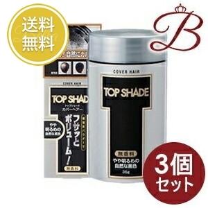 トップシェード カバーヘアー やや明るめの自然な黒色(35g)4個 Amazon | トップシェード カバーヘアー 35g | トップシェード | 増毛