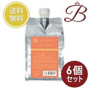 【×6個】アリミノ シェルパ デザインサプリ シャンプー D-1 1000mL 詰替え用