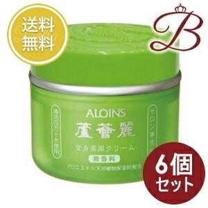 【×6個】アロインス 蘆薈麗 (ろかいれい) 全身薬用クリーム 185g