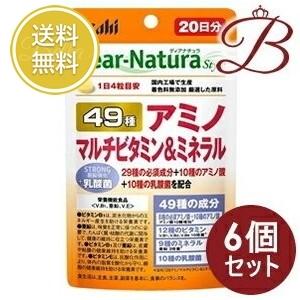 アミノ　マルチビタミン&ミネラル49種　6個セット Dear-Natura 【×6個】アサヒ ディアナチュラ ストロング 49 アミノ