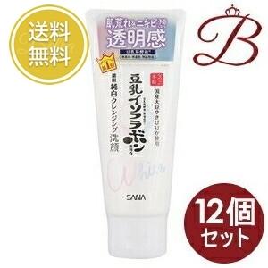 【×12個】サナ なめらか本舗 薬用クレンジング洗顔 N 150g