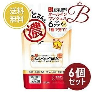 なめらか本舗 【×6個】サナ とろんと濃ジェル 100g 詰替え用 【 爆買