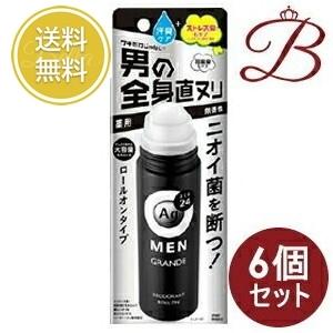 【×6個】資生堂 AGデオ24メン メンズデオドラントロールオン グランデ 無香性 120mL｜bellashopヤフー店