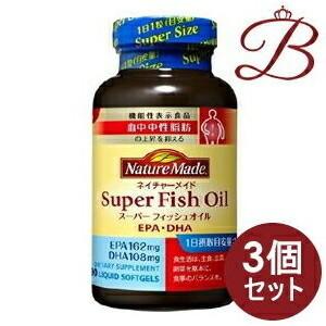【×3個】大塚製薬 ネイチャーメイド Nature Made スーパーフィッシュオイル 90粒
