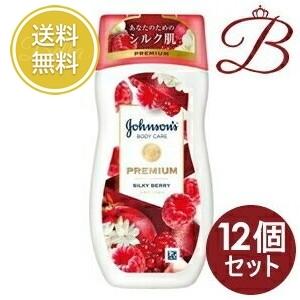 【×12個】ジョンソン ボディケア プレミアム ローション シルキーベリー 200mL