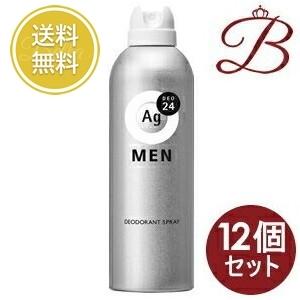 【×12個】資生堂 AGデオ24メン メンズデオドラントスプレーN 無香性 LL 180g｜bellashopヤフー店