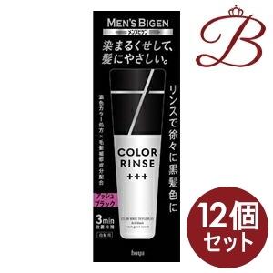 【×12個】メンズビゲン カラーリンス トリプルプラス アッシュブラック 120g 【 爆買 】