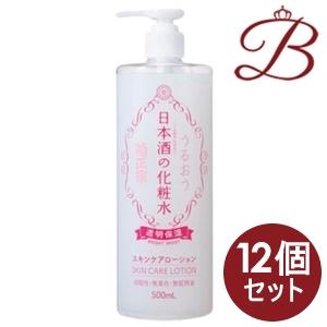 【×12個】菊正宗 日本酒の化粧水 透明保湿 500ml