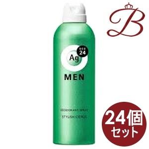 【×24個】エージーデオ 24 メン メンズデオドラントスプレー N スタイリッシュシトラス LL 180g
