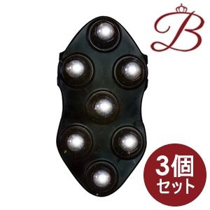 【×3個】ハホニコ プロ トルマリンローラー かっさ ブラック｜bella-bella