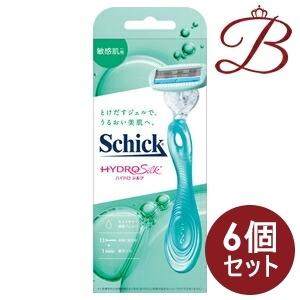 【×6個】シック ハイドロシルク 敏感肌用 ホルダー 本体+替刃1個付