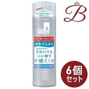 【×6個】資生堂 シーブリーズ デオ＆ウォーター C フレッシュサボン 160ml