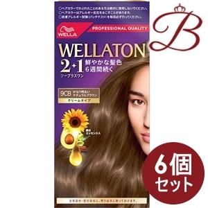 ウエラトーン 【×6個】WELLA ウエラ トーン2+1 クリームタイプ 9CB1