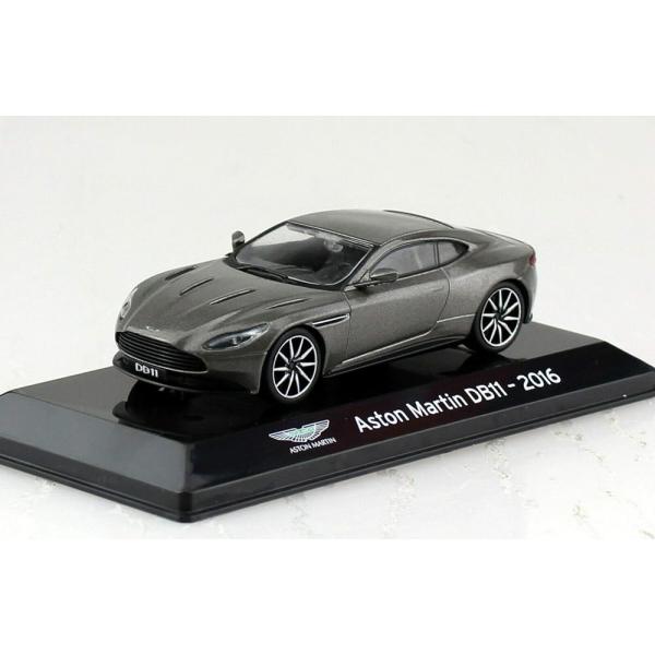 アストンマーチン ミニカー 1/43 ASTON MARTIN DB11 2016 (グレー) クリ...