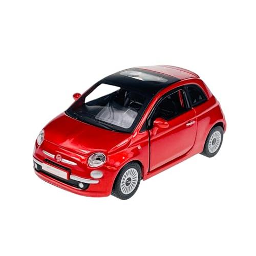 ブラーゴ フィアット 500 ミニカー 1/32 FIAT NUOVA 2007 (レッド)