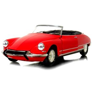 ウィリー シトロエン DS19 オープン ミニカー 1/24 CITROEN DS19 CABRIOLET OPEN 1965 (レッド)｜bellamacchina