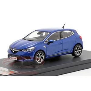 IXO ルノー クリオ ルーテシア ミニカー 1/43 RENAULT CLIO LUTECIA RS 2019 (ブルーメタリック) PREMIUM-X版｜bellamacchina