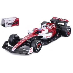 ブラーゴ F1 ミニカー シグネチャーシリーズ 1/43 アルファロメオ C42 バルテリ ボッタス...