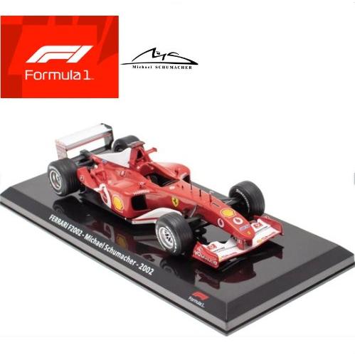 F1 ミニカー 1/24 フェラーリ F2002 ミハエル・シューマッハ FERRARI #1 優勝...