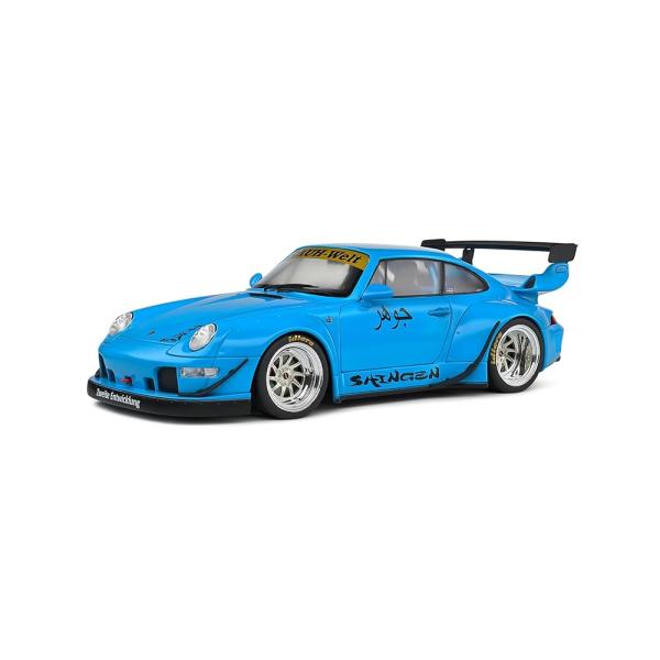 ソリド 1/18 ポルシェ 911 (964) RWB シンゲン 2018 ラウヴェルト ブルー S...