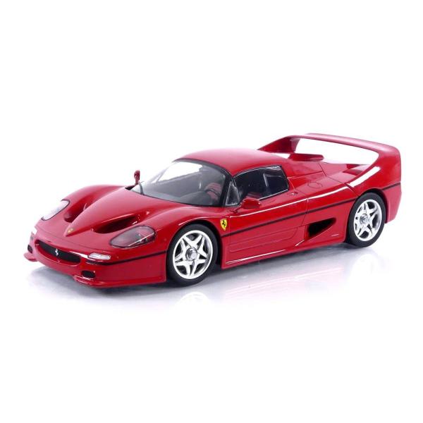 KKスケール フェラーリ ミニカー 1/18 FERRARI F50 ハードトップ 1995 レッド...