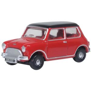 OXFORD 1/76 オースチン ミニ クーパー レッド Mini Austin Cooper