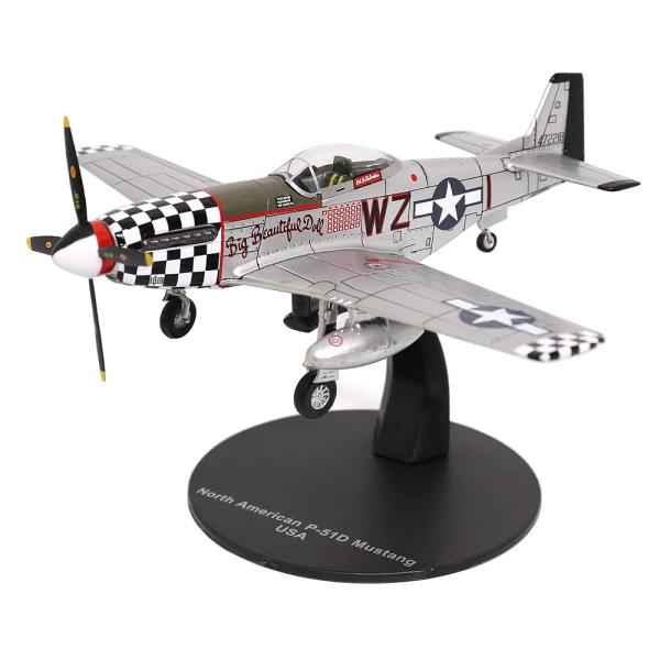 アメリカ空軍 戦闘機 模型 1/72 P-51D マスタング ジョージ・プレディ機 1944 NOR...