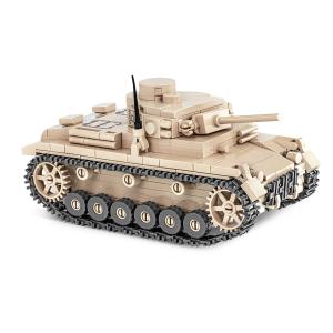 COBI ブロック ドイツ軍 戦車 PANZER III AUSF.J 1/48スケール 292ピー...