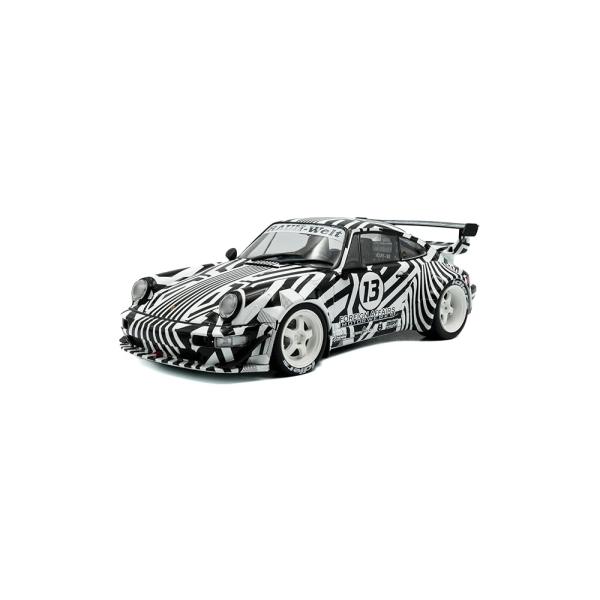 ソリド 1/18 ポルシェ 911 RWB ゼブラカラー SOLIDO ラウヴェルト Rauh-We...