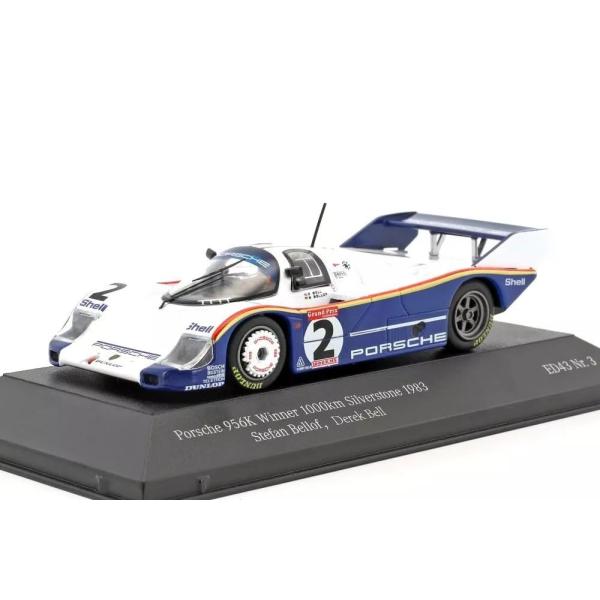 CMR ポルシェ 956K ミニカー 1/43 ステファン・ベロフ/デレック・ベル シルバーストーン...