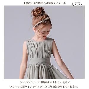 ピアノ 発表会 ドレス 子供 ドレス ワンピー...の詳細画像2
