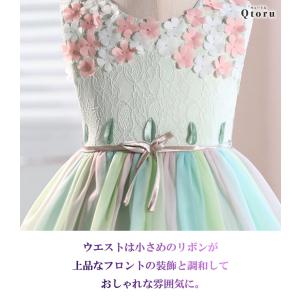 子供ドレス ピアノ 発表会 ドレス 結婚式 ワ...の詳細画像4