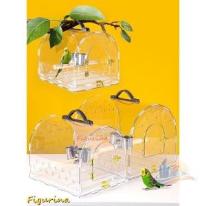ケージ 通気性 鳥かご アクリル 透明 猫用 ...の詳細画像5